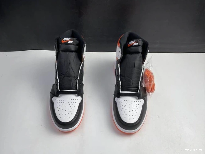 Electro Jordan Orange 555088-180 Retro Air 1 High 0817